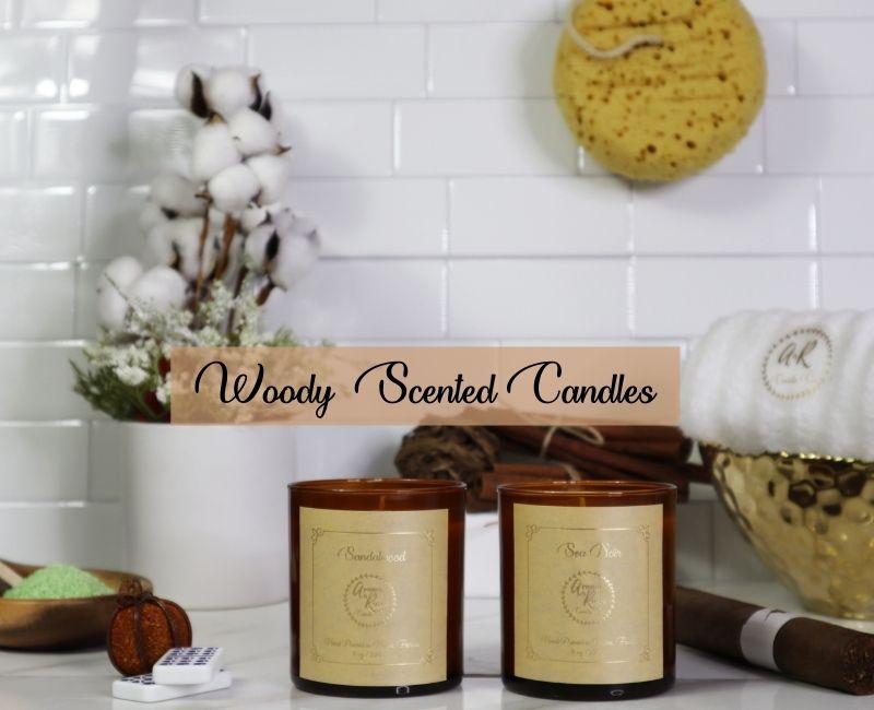 Woody Scented Candles