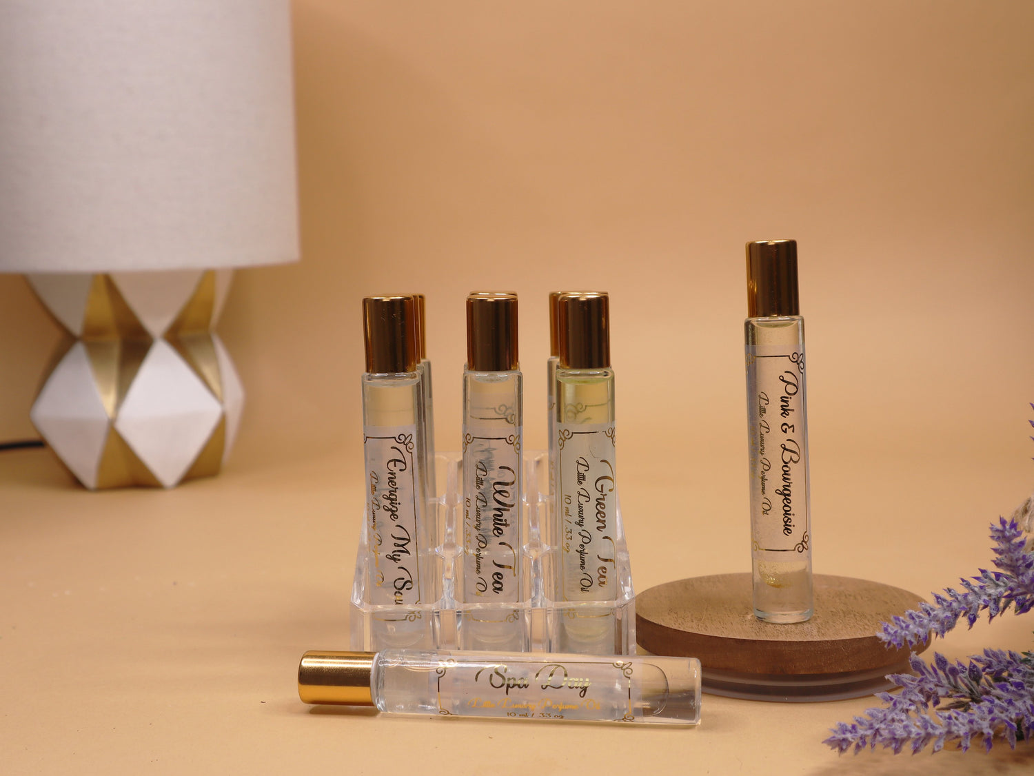 Little Luxury Perfume Oil Gift Set Fragrance aromaandrosescandle 